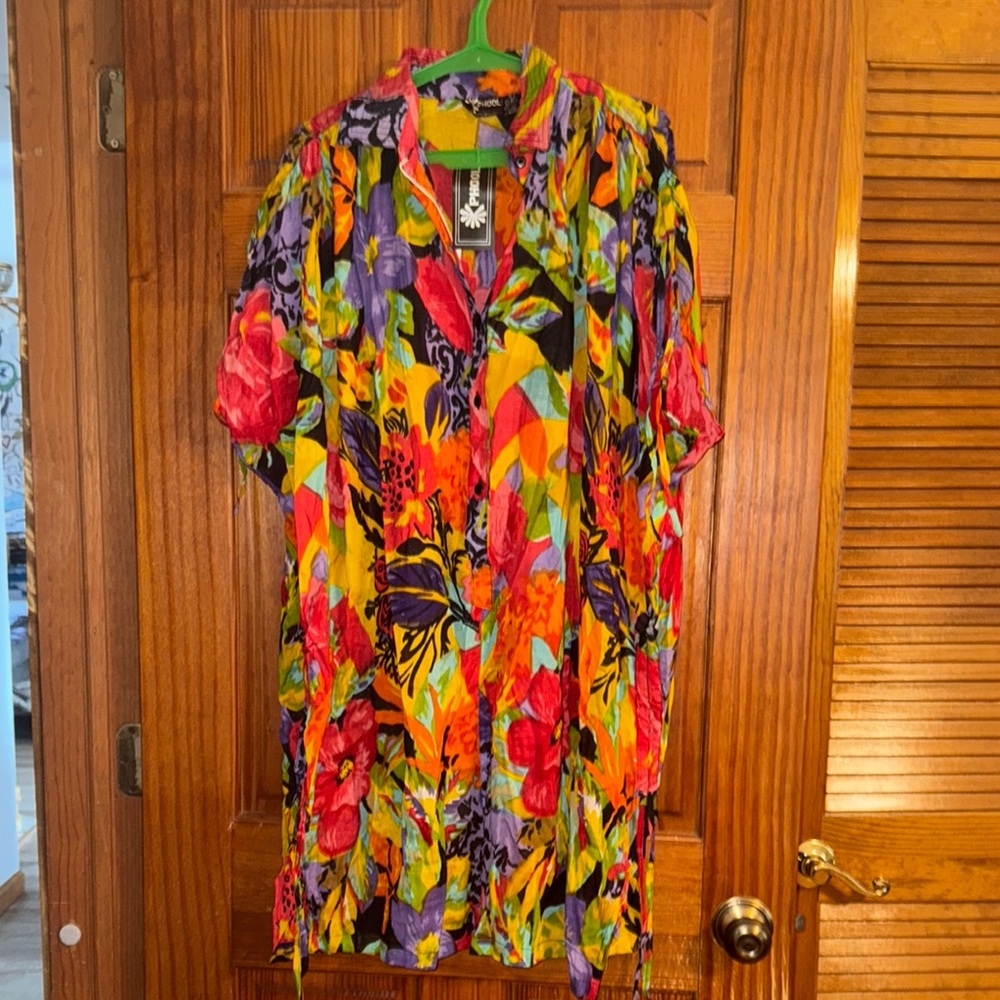 PHOOL DRESS SIZE Large floral